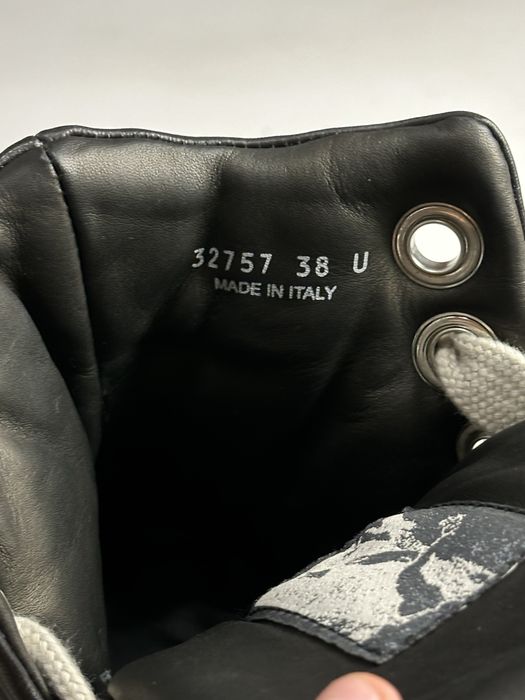 Rick Owens Ramones jumbo lace laces fuff puffer 43 кеды черные 42 38