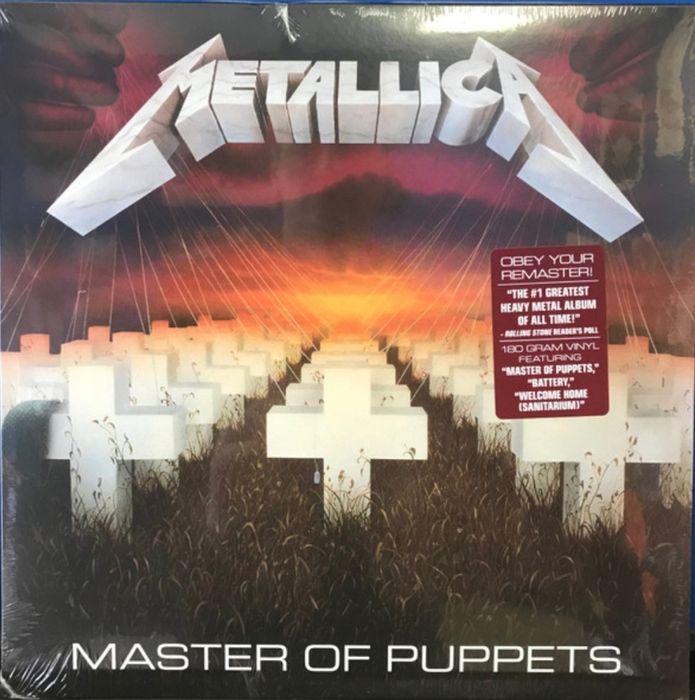 Виниловые пластинки - Metallica - Master Of Puppets и AC/DC - PWR/UP