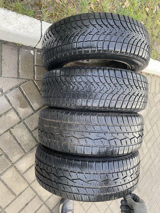 Диски 4. 114.3/ R-15. Chery Geely . Резина 195/60/ R-15. Зимняя резина