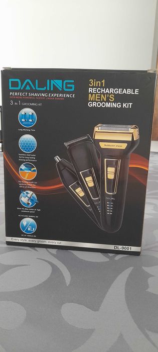 Máquina de Barbear 3 em 1