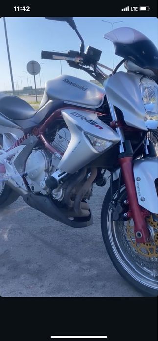 Kawasaki er-6n 2006 переоформлення