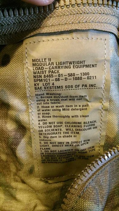 Продам сумку мультикам Molle II Waist Pack Multicam