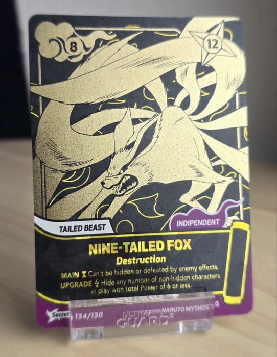 Naruto Mythos TCG: Nine-Tailed Fox secret 134/130