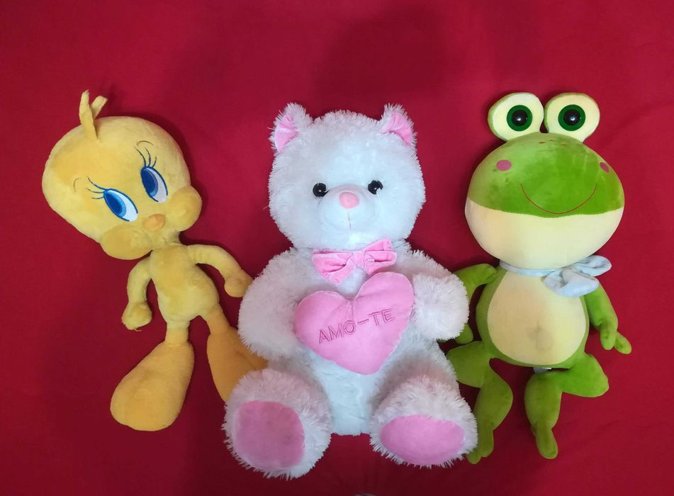 Peluches grandes como novos