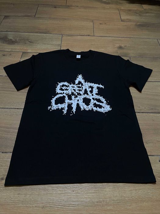 Black Opium Ken Carson A Great Chaos Graphic T-Shirt L