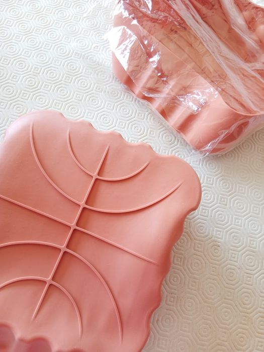 Duas formas (18cm) silicone para air fryer/forno