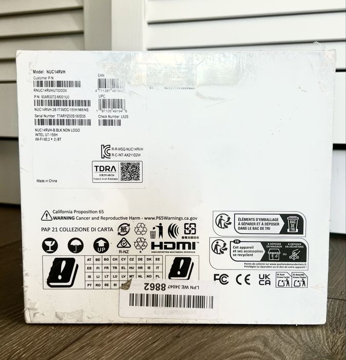 Міні ПК ASUS NUC 14 Pro