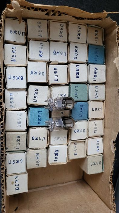 lampy elektronowe 6ż9p i 6ż9p-e NOS