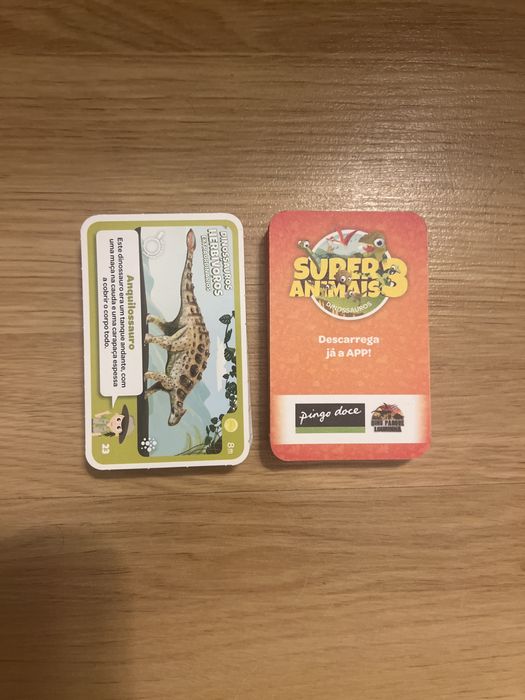 68 Cromos Super Animais 3 Pingo Doce