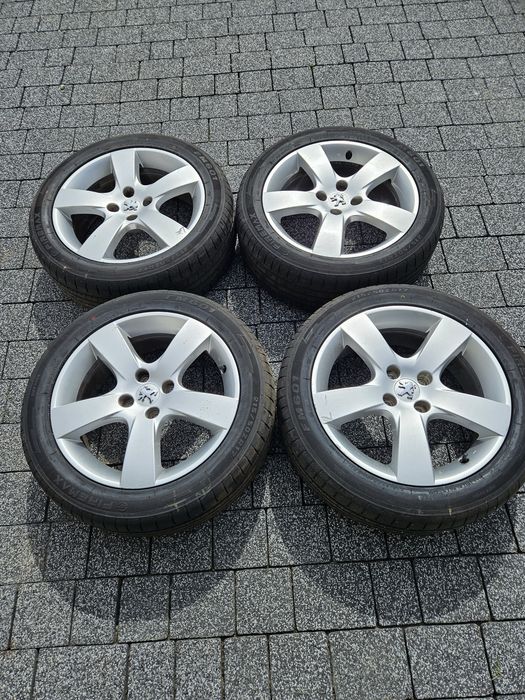 Koła alufelgi 4x108 r17 308 307 5008 208 partner berlingo 207