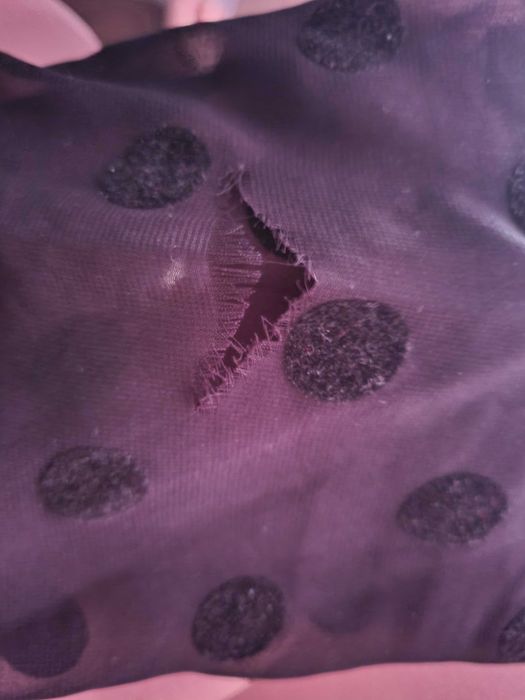 Czarne kimono na strój kąpielowy S/M