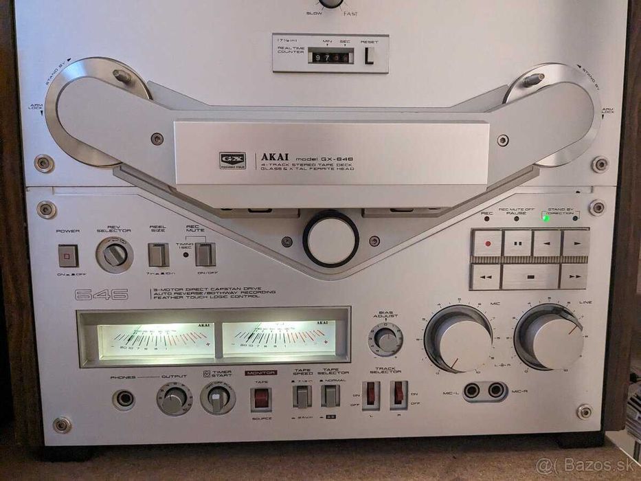 Akai GX-646 magnetofon szpylowy (Made in Japan)