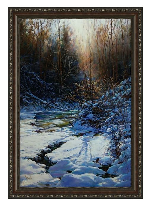 Картина "Сніги шепочуть про весну" худ. Іван Чернов