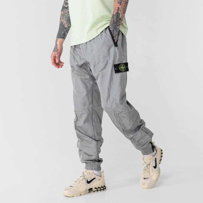 ХИТ! Штаны нейлон карго Stone Island. Нейлоновые стон айленд.