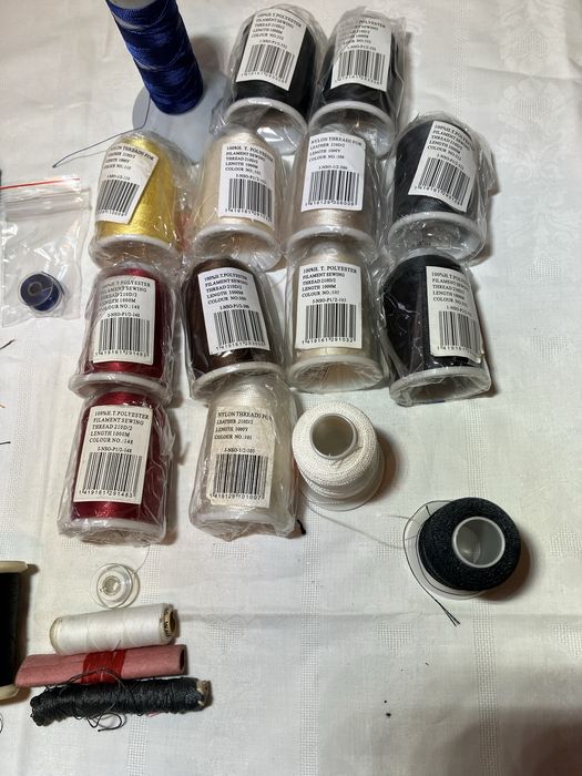 Nić nici różne nylonowe poliestrowe różne