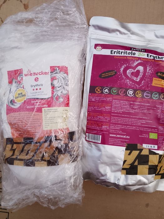 2x erytrytol 1000 g ekologiczny