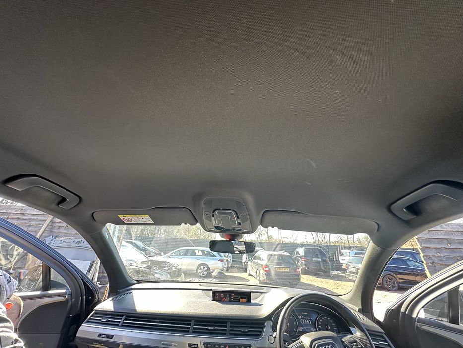 Потолок Стеля черний АУДІ Q7 4m AUDI 4 М ку7 S line комплект чорна