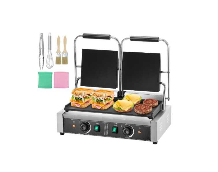 Panini Press Grill Elektryczny Komercyjny Opiekacz do Kanapek