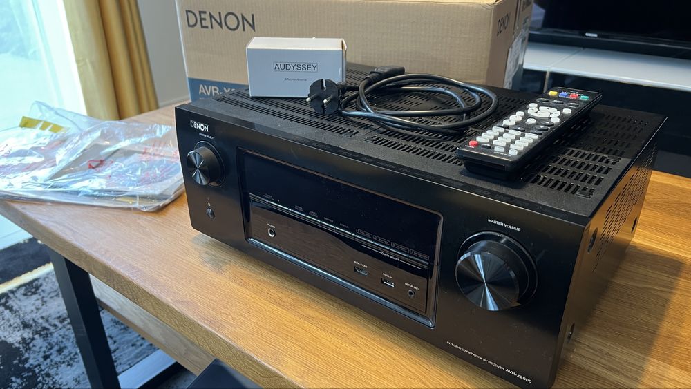 DENON AVR X2000 Receiver Amplituner wzmacniacz 7.1 Dolby HDMI USB 4K