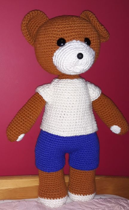 Zabawki, przytulanki, maskotki robione na szydełku