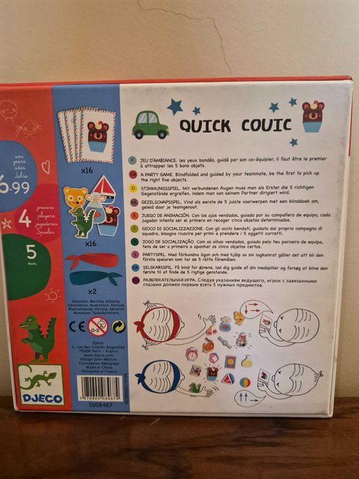 Djeco - Game Quick Couic