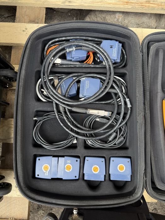 Tester Fluke Networks DTX-1800 plus miernik natężenia Sefram 7865 HD