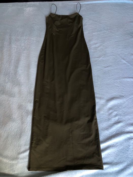 Vestido Verde Escuro Zara