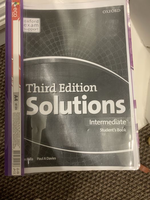 Solutions students book