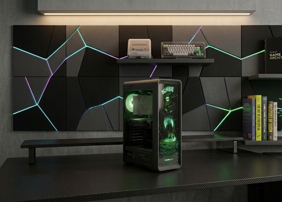 Ігровий комп'ютер ПК ryzen 5 3600|32gb|rx5700xt|256ssd nvme|500hdd