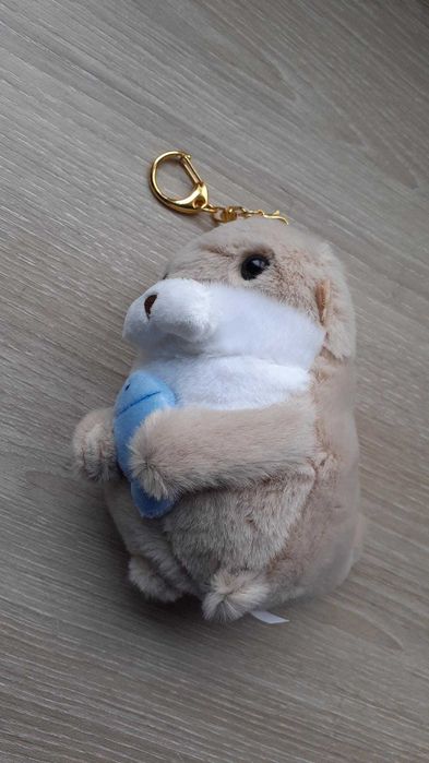 Porta chaves peluche lontra fofa