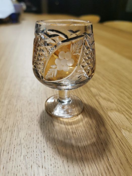 Kieliszki kryształy antyk PRL