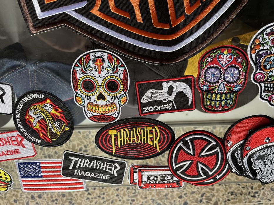 Patch emblema bordado AC DC Camel Dodge Shelby BMW VW Mini Cooper