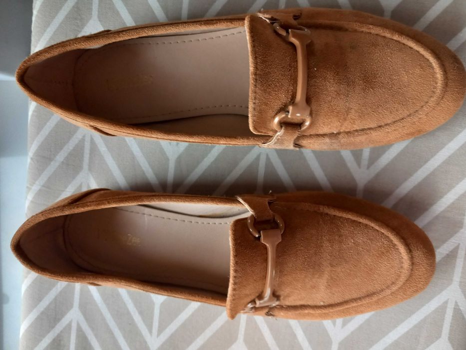 Buty Deezee zamszowe 40 brązowe