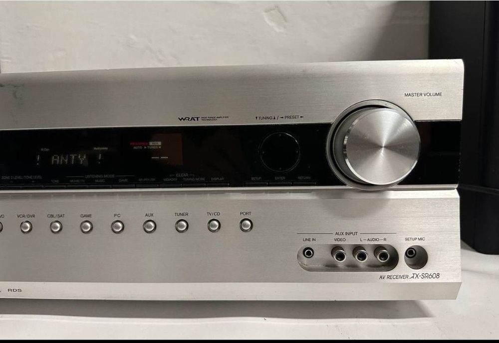 7.2 Amplituner Onkyo TX-SR608 (7 × 160 Вт / HDMI / Bi-Amping