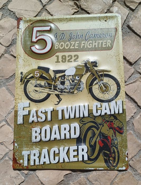 Placa Metálica Moto Guzzi