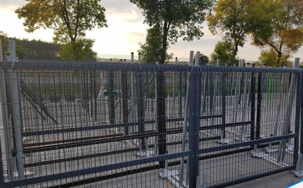 panel ogrodzeniowy 3D ogrodzenie słupki