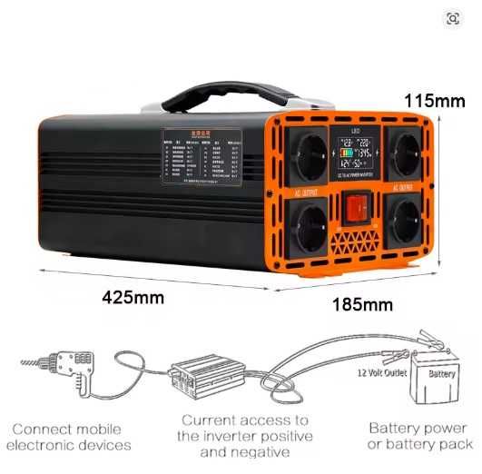 Inversor 5000W onda sinusoidal pura NOVO