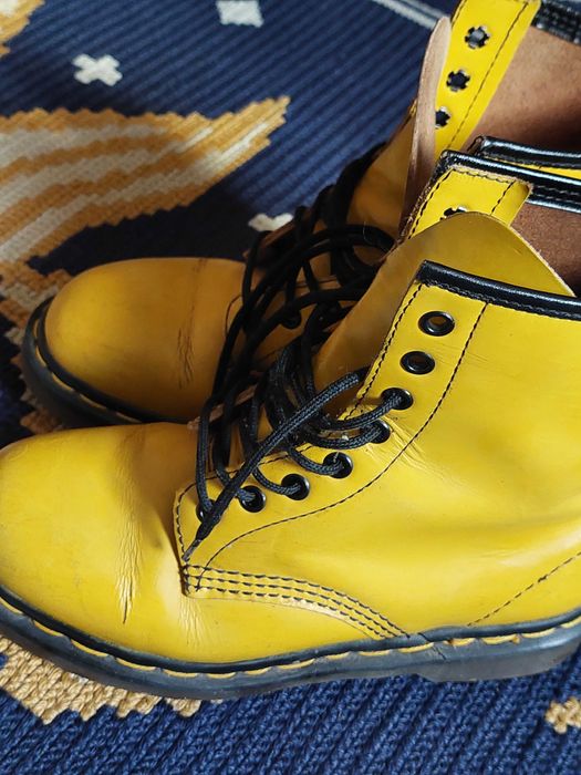 Botas Dr Martens , amarelas