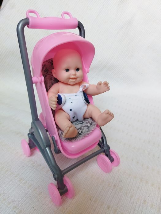 Коляска іграшкова для пупсів