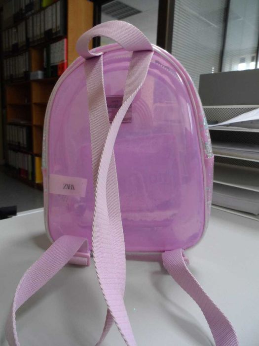 Mochila ZARA - Gliter - Lilo & Stitch - NOVA