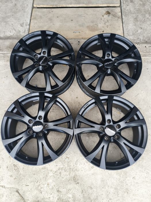 Диски CARMANI R17 5x112 7.5J ET35 (KBA 49009) Чорнi матовi.