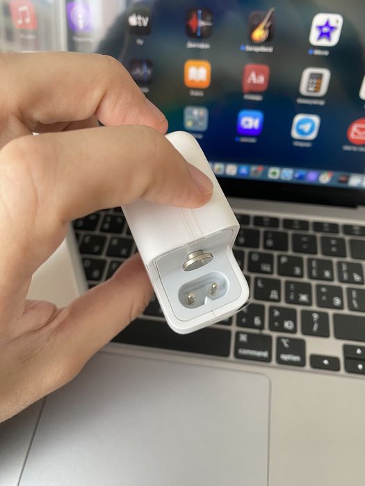 Блок адаптер зарядка Apple 35 W ватт юсб - с type-c usb-c