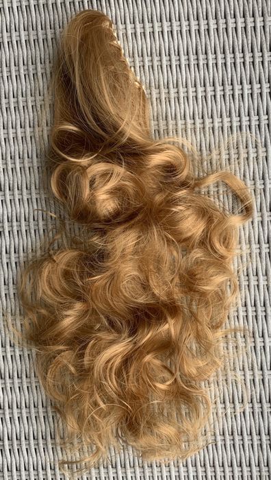 Premium Ultra włosy doczepiane, jasny rudy, treska, klamra 642.