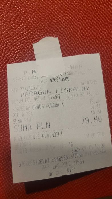 Album na zdjęcia -Nowy!