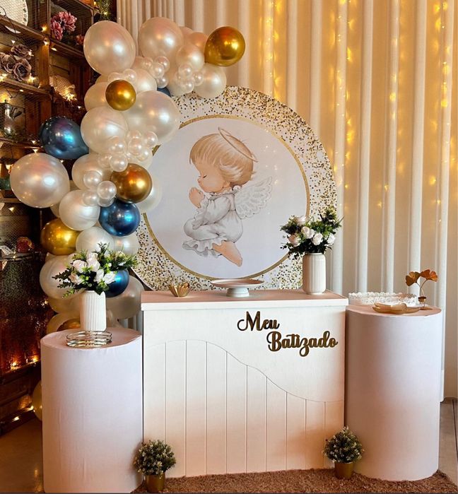 Decoracao e Ornamentacao para Batizado