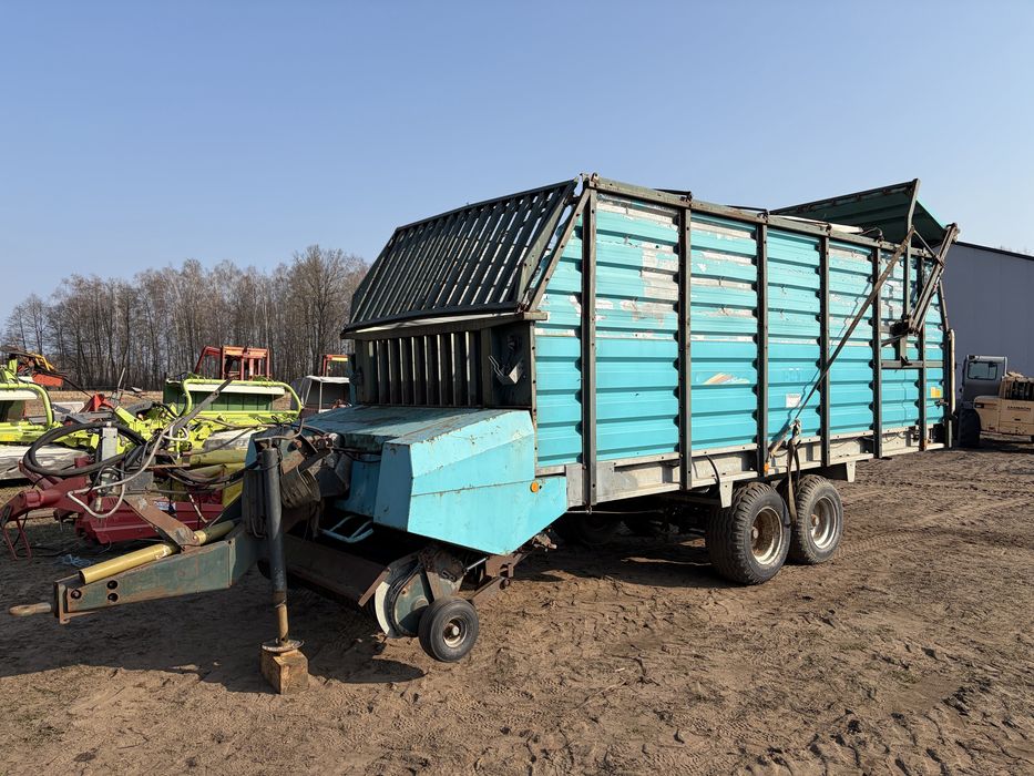 Przyczepa samozbierająca Mengele 541 rotor noże krone strautmann