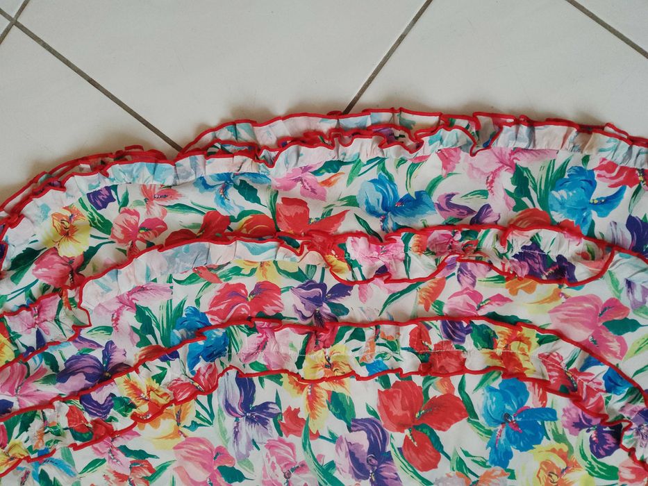 Kwiecista sukienka Creation Mademoiselle r.38