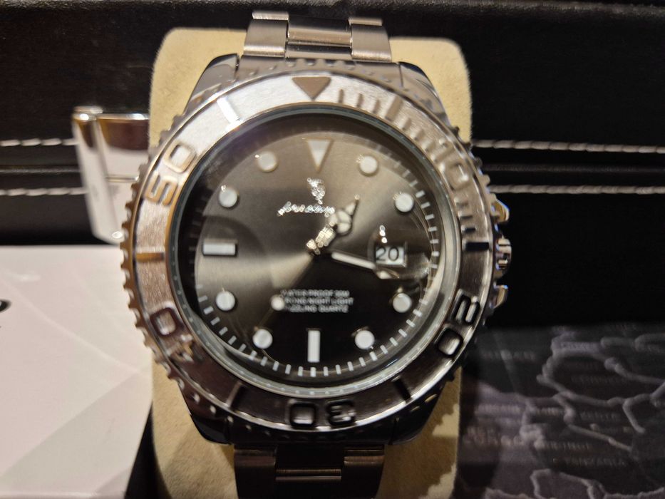 Relogio Poedagar Masculino - Luxo - Aço Inoxidável