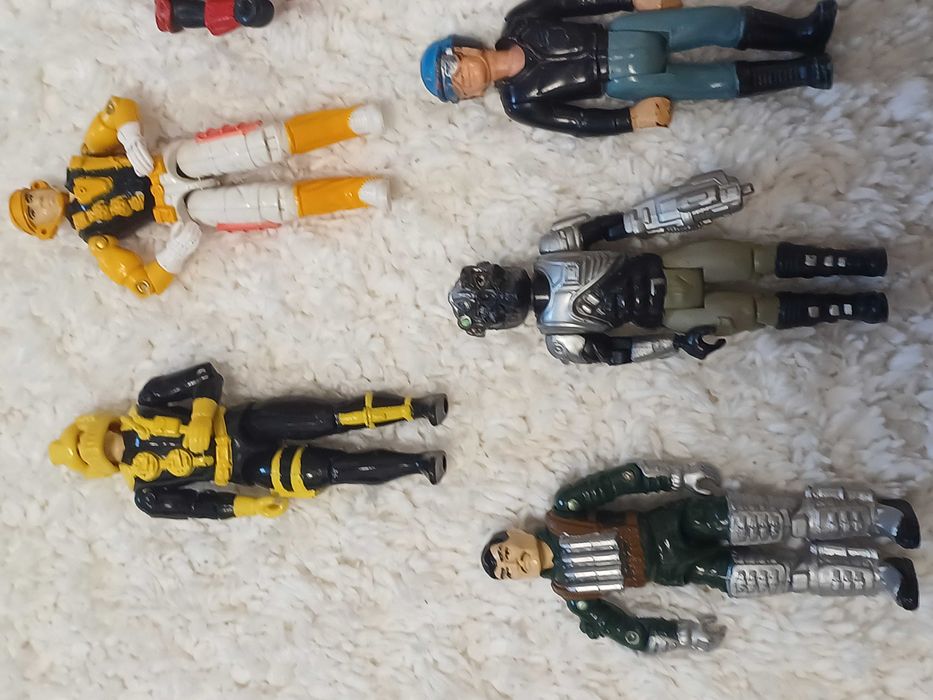 Вінтажні фігурки. Joe Black Red Raven Gorilla Battle Beasts