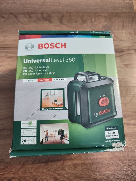 Bosch Universal Level 360 laser krzyżowy Nowy